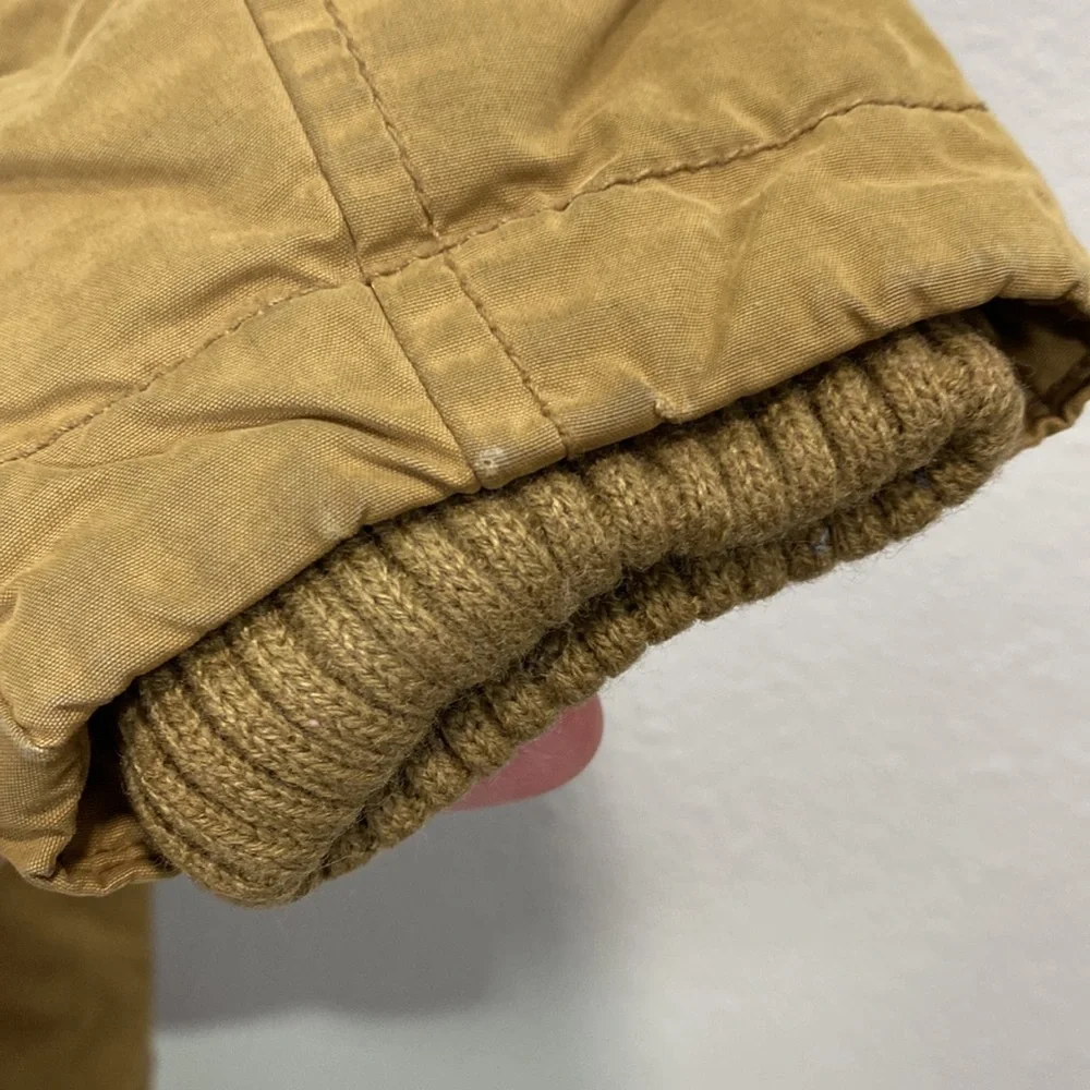 Gap boys jacket puffer ‎ tan color warm winter